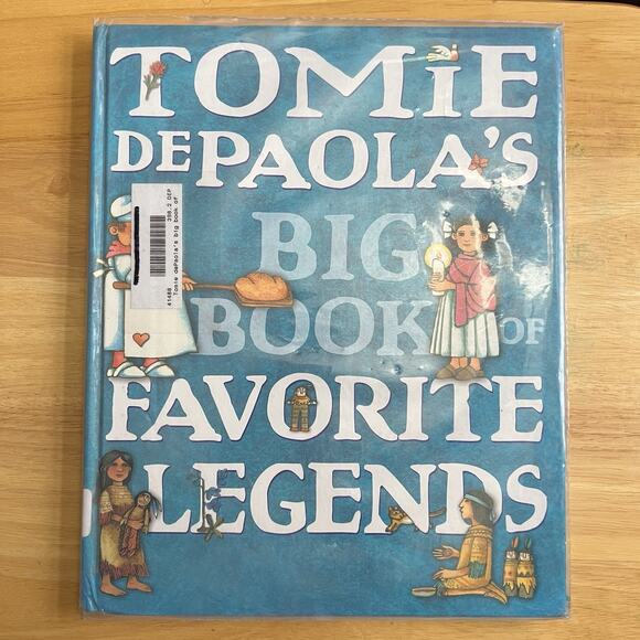 Tomie dePaolas Big Book of Favorite Legends Hardcover Childrens Story Book - Picture 1 of 14